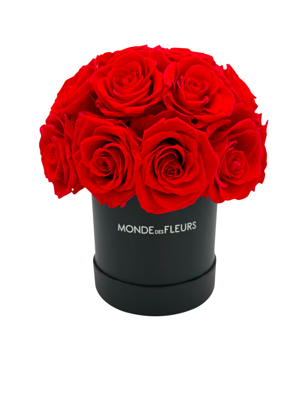 Mushroom-shaped small red