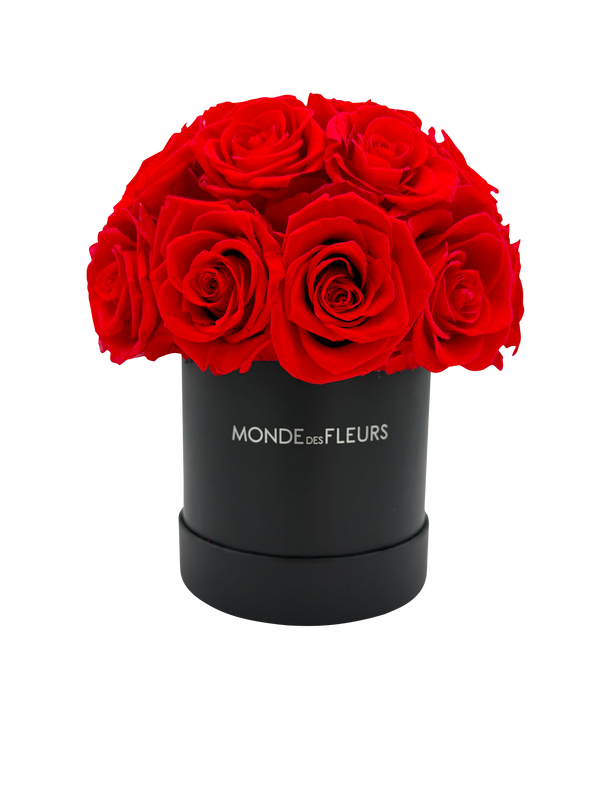 Mushroom-shaped small red