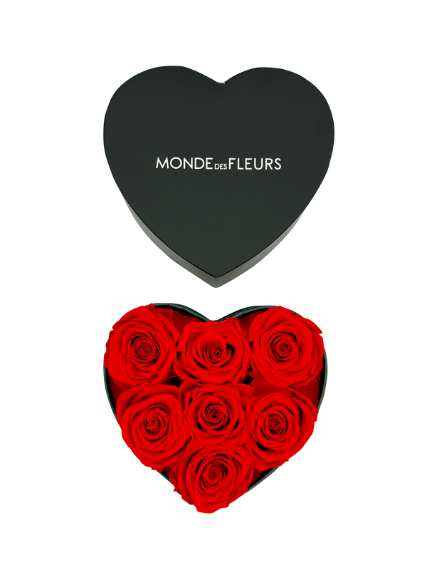 Heart Shaped small Red