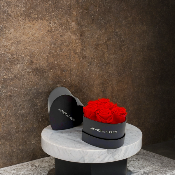 Heart Shaped small Red