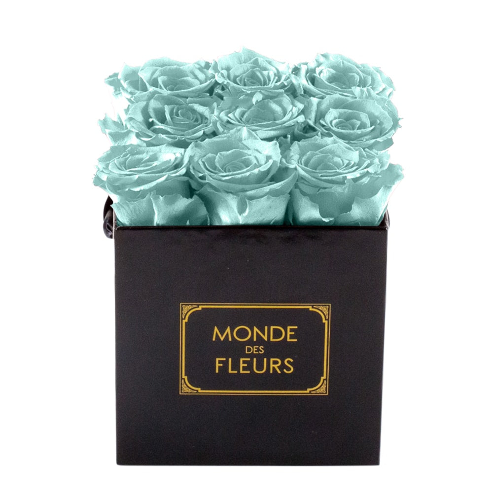 Flowerbox Rosenbox Minz Grün - MONDE DES FLEURS